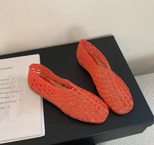 Load image into Gallery viewer, LOU JELLY CAGE SANDALS - RED