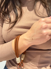 Load image into Gallery viewer, MOBILE PHONE WRIST STRAP - TAN