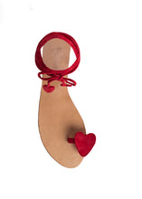 Load image into Gallery viewer, VALENTINE SANDALS - RED
