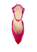 Load image into Gallery viewer, AMORE HEART POINTS - HOT PINK WITH RED HEART