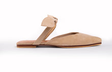 Load image into Gallery viewer, PIPPY BOW MULES -  NUDE