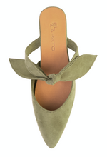 Load image into Gallery viewer, PIPPY BOW MULES - KHAKI