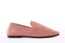 Load image into Gallery viewer, JESSIE SUEDE LOAFERS - PEACH (MADE TO ORDER)