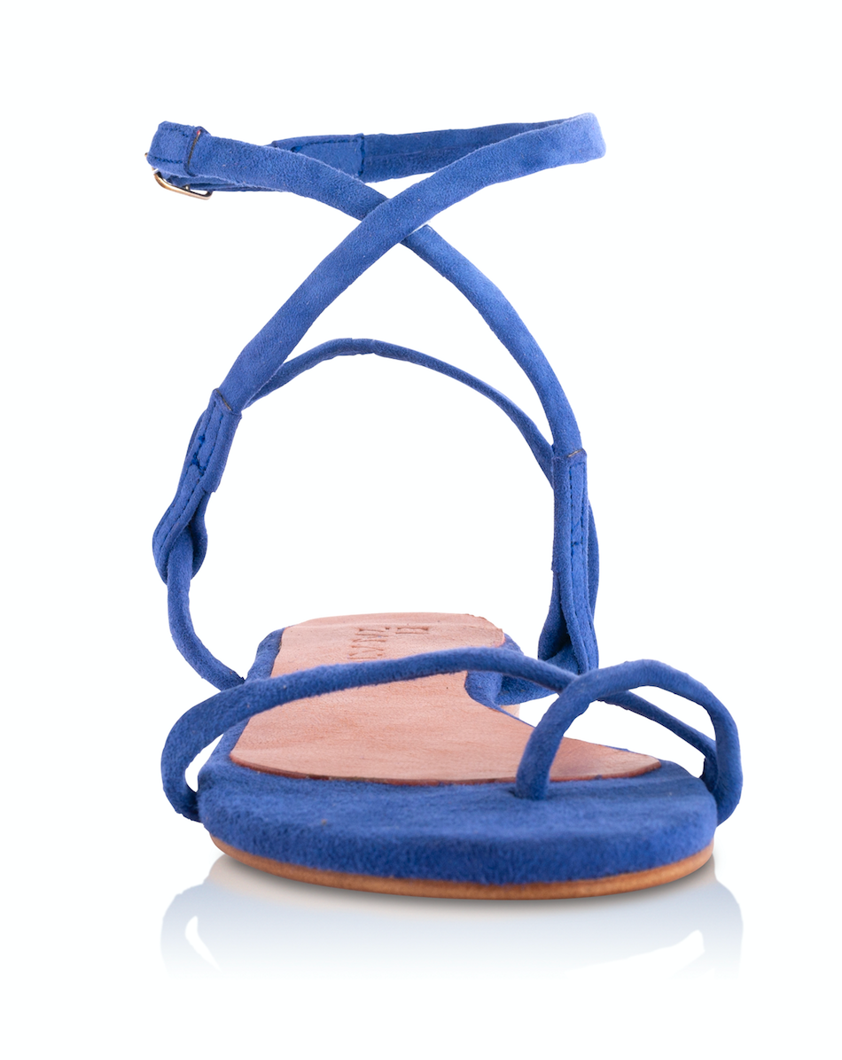 Electric blue 2025 sandals women's