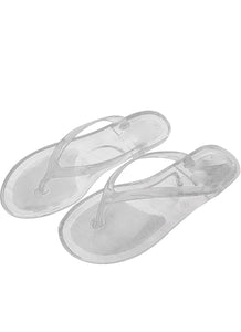 LENNY JELLY THONGS - CLEAR