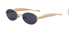 Load image into Gallery viewer, TAMZAN METAL FRAME SUNGLASSES - GOLD