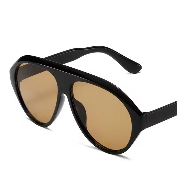 KENNY NAVIGATOR SUNGLASSES - BROWN TEA