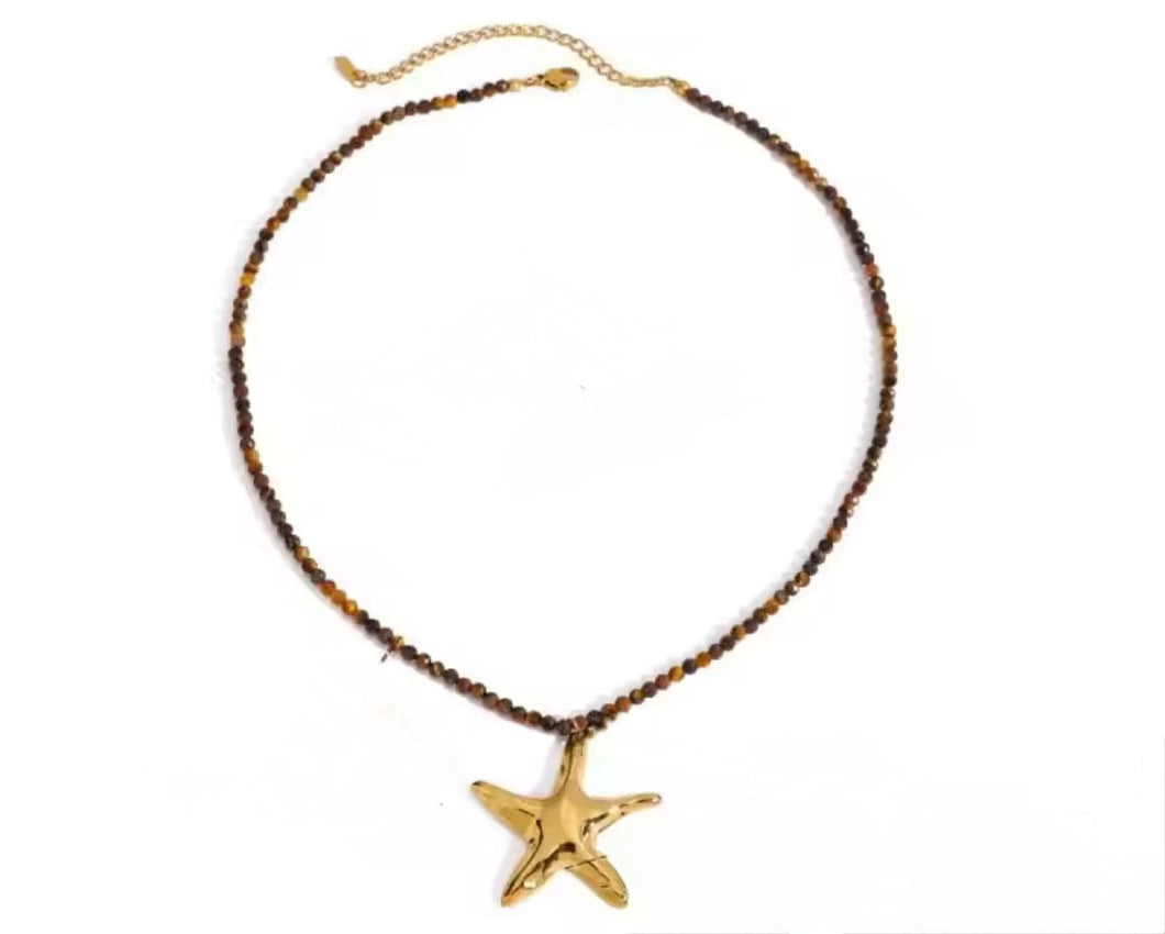 BEADED PENDANT NECKLACES