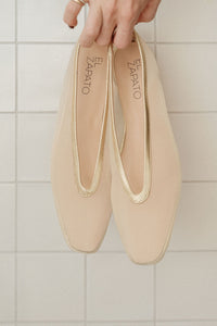 JASMINE BALLET FLATS - GOLD