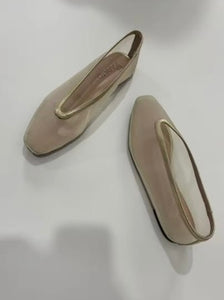 JASMINE BALLET FLATS - GOLD