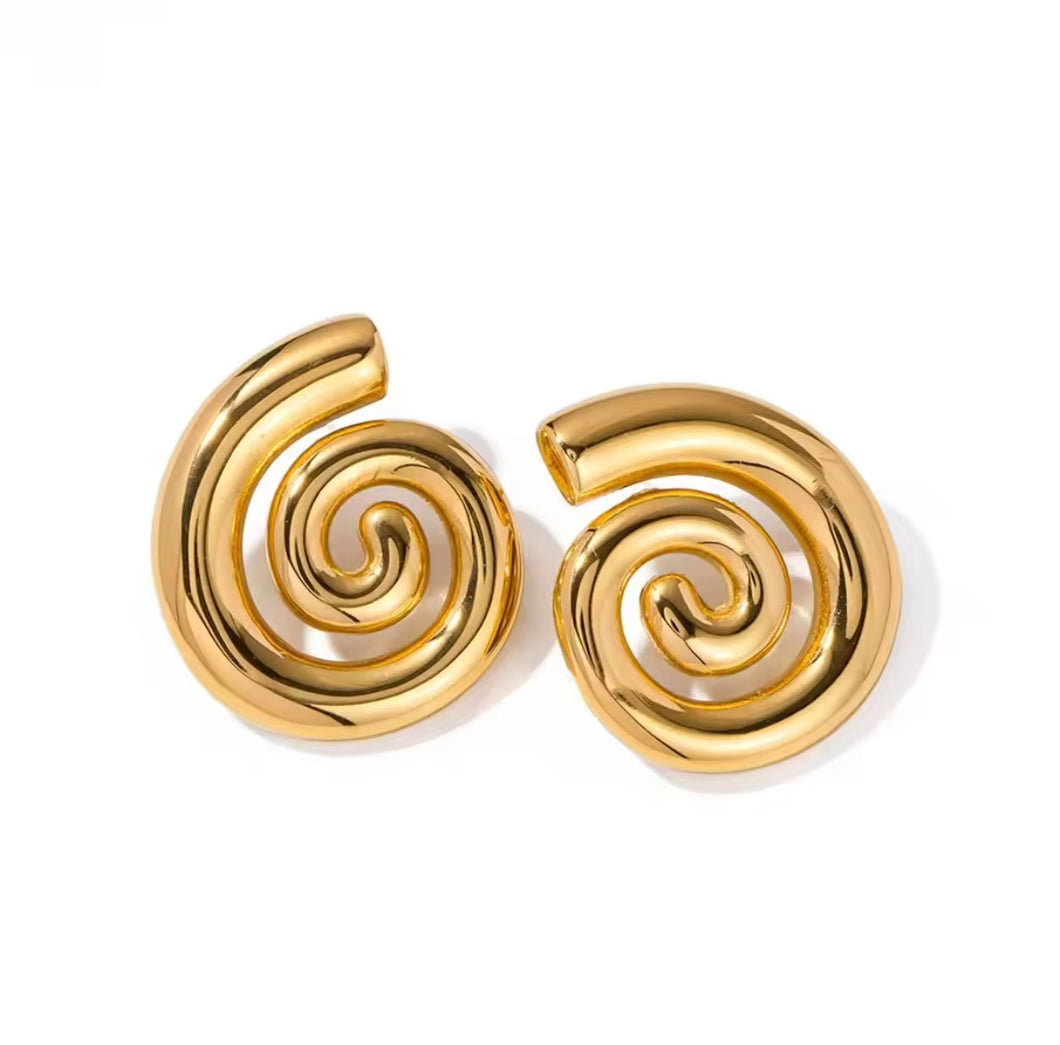 SWIRL EARRINGS