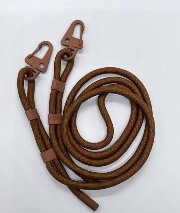 MOBILE PHONE CROSSBODY STRAP - TAN