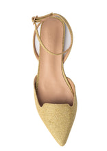 Load image into Gallery viewer, GABBY METALLIC MULES - GOLD