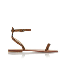 Load image into Gallery viewer, SERENGETI SANDALS - BROWN CHEETAH (MADE TO ORDER)
