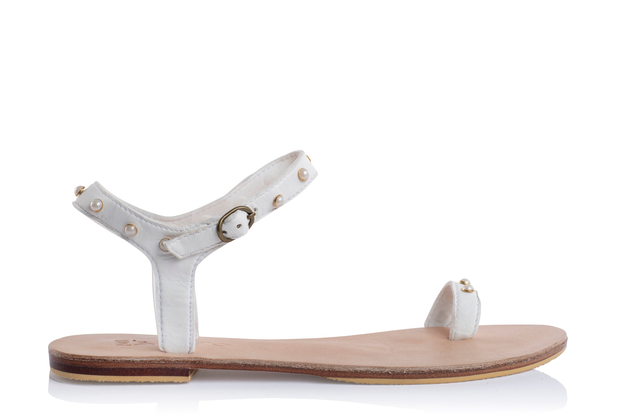 MIA SANDALS WHITE – El Zapato