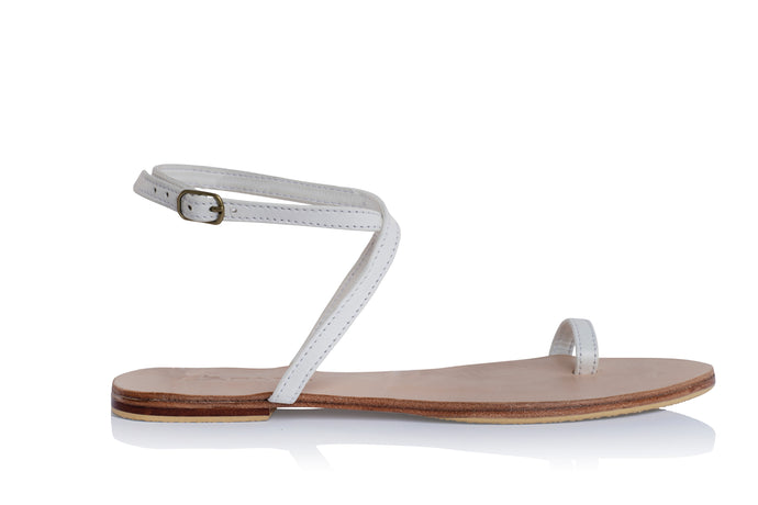 VICTORIA SANDALS - WHITE