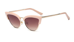 PEACH CAT EYE SUNGLASSES - SOLD OUT