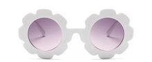 Load image into Gallery viewer, MINI FLOWER SUNGLASSES - WHITE