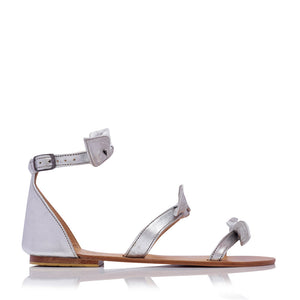 LOLA SANDALS - SILVER (MADE TO ORDER)
