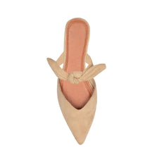 Load image into Gallery viewer, POPPY NUDE BOW MULES