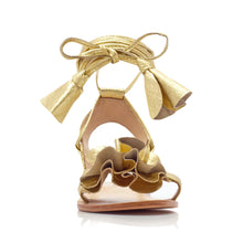 Load image into Gallery viewer, BONNIE SANDALS - GOLD (MADE TO ORDER)