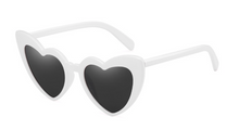 Load image into Gallery viewer, MAMA HEART SUNGLASSES - WHITE - SOLD OUT