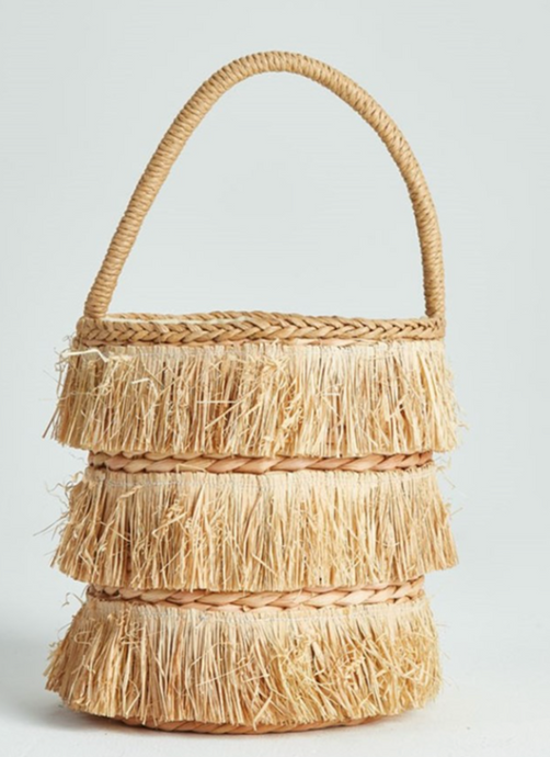 RAFFIA HANDBAG - SOLD OUT