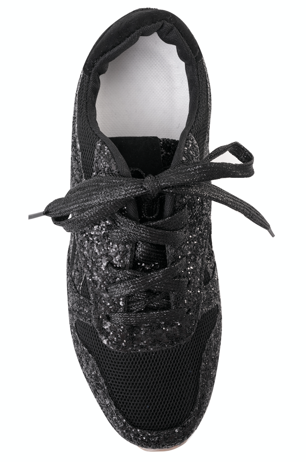 GLITTER SNEAKERS BLACK El Zapato