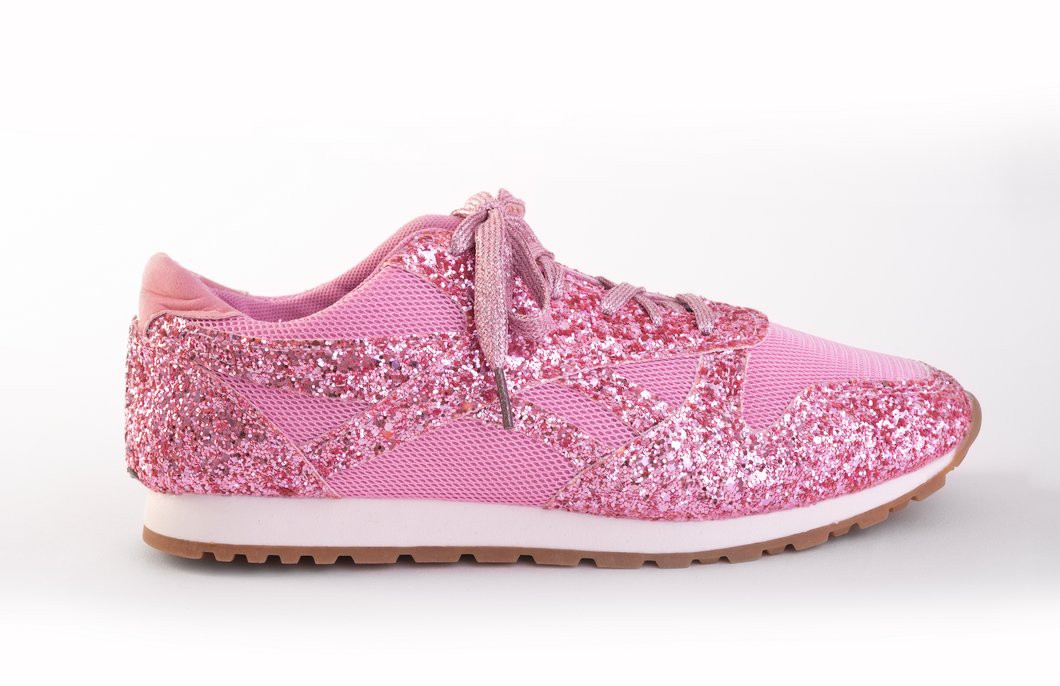 Pink glitter 2025 shoes womens