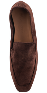JESSIE SUEDE LOAFERS - CHOCOLATE (MADE TO ORDER)
