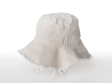 Load image into Gallery viewer, FRAYED BUCKET HAT - NUDE (SOLD OUT)