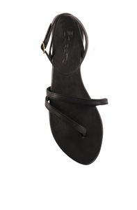 LUCA SANDALS - BLACK (MADE TO ORDER)