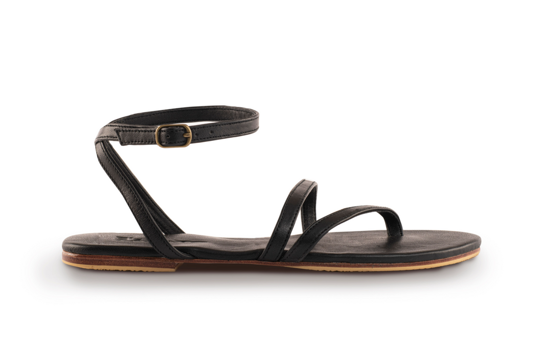 LUCA SANDALS - BLACK (MADE TO ORDER)