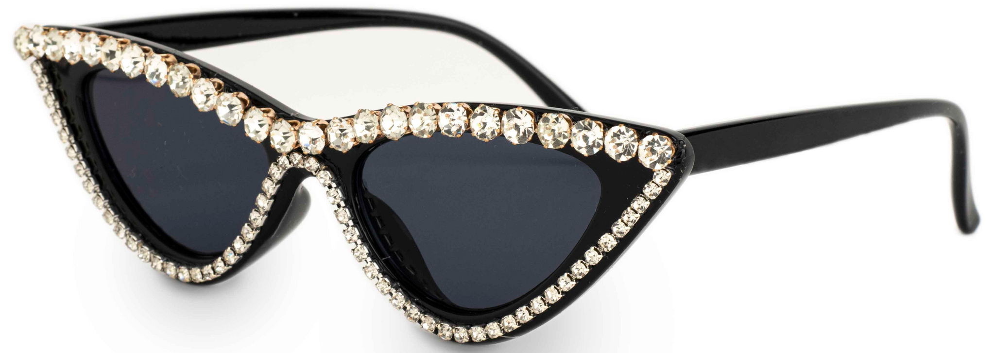 Diamond Cat Eye Black Glasses for Women | Eyebuydirect
