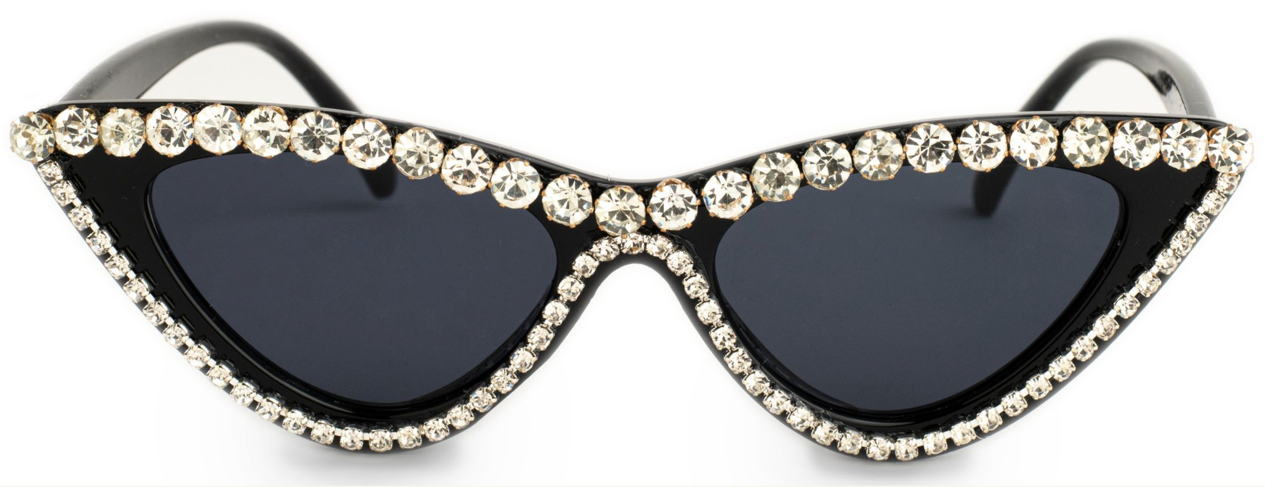 Diamond cat shop eye sunglasses