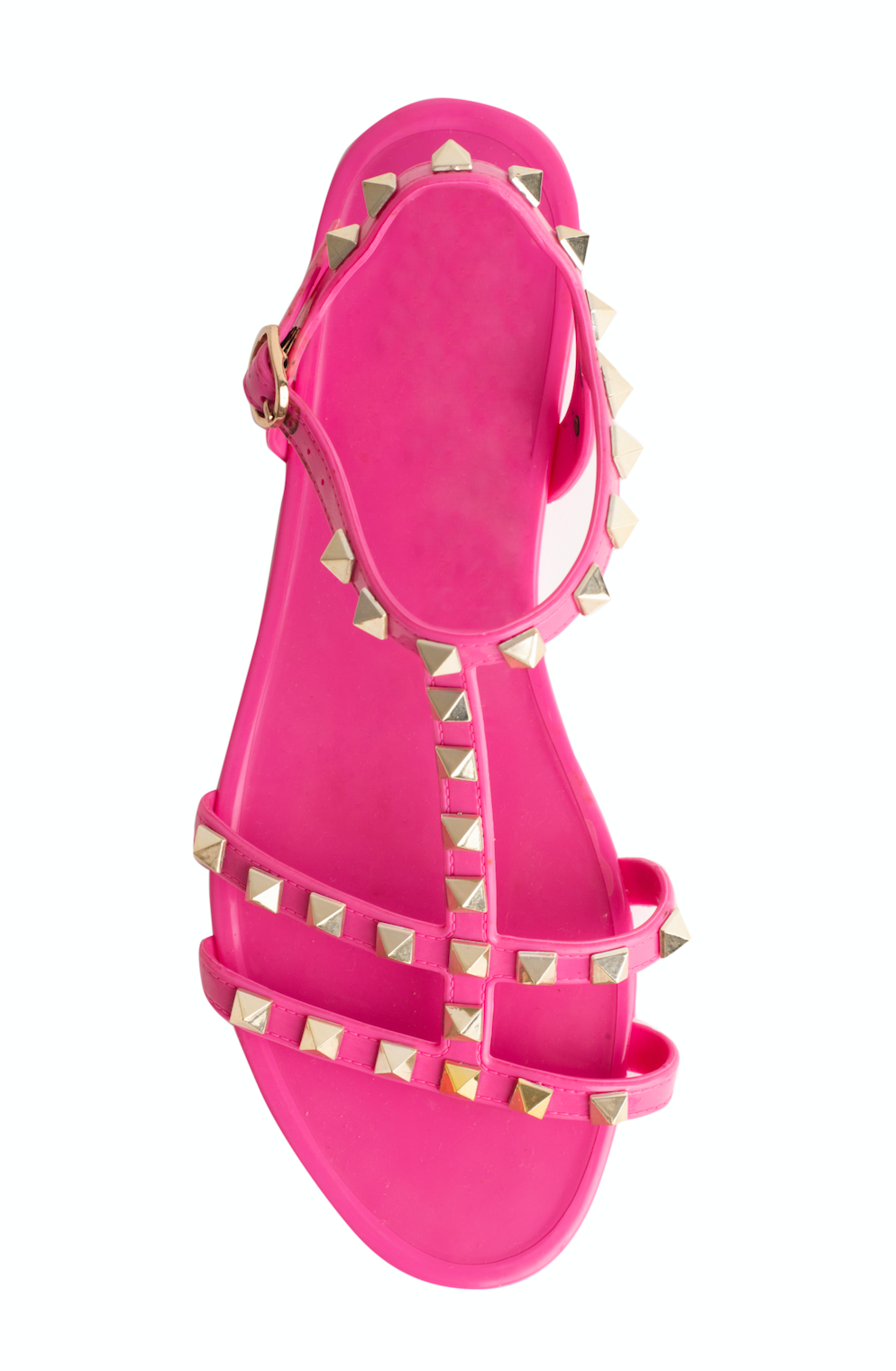 KELLY JELLY STUD SANDALS PINK El Zapato