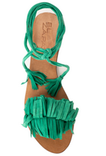 Load image into Gallery viewer, ZSA ZSA SANDALS - EMERALD GREEN (MADE TO ORDER)