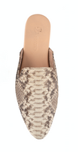 Load image into Gallery viewer, ADELINE MULES - PYTHON (MADE TO ORDER)