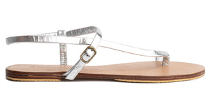 CATALINA SANDALS - SILVER (MADE TO ORDER)