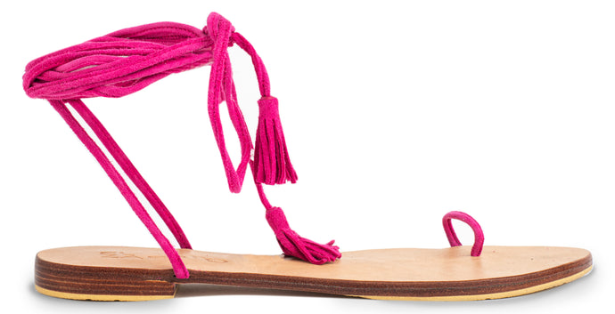 GRACE SANDALS - HOT PINK (MADE TO ORDER)