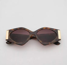 Load image into Gallery viewer, SAMMY POLYGON SUNGLASSES - TORT