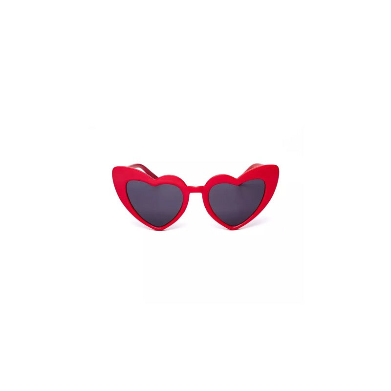 MINI HEART SUNGLASSES - RED (SOLD OUT)